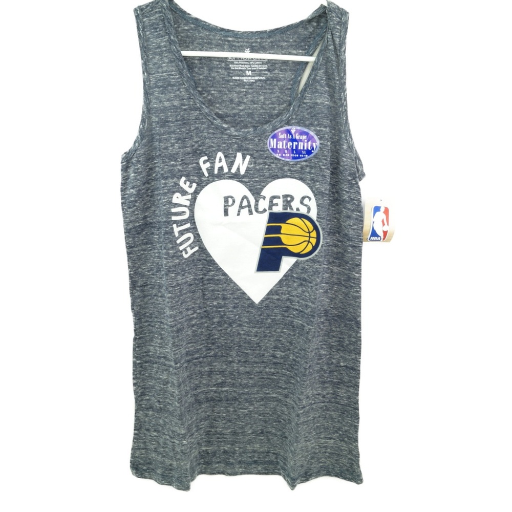 NBA Indiana Pacers Women's Maternity Shadow Tank
